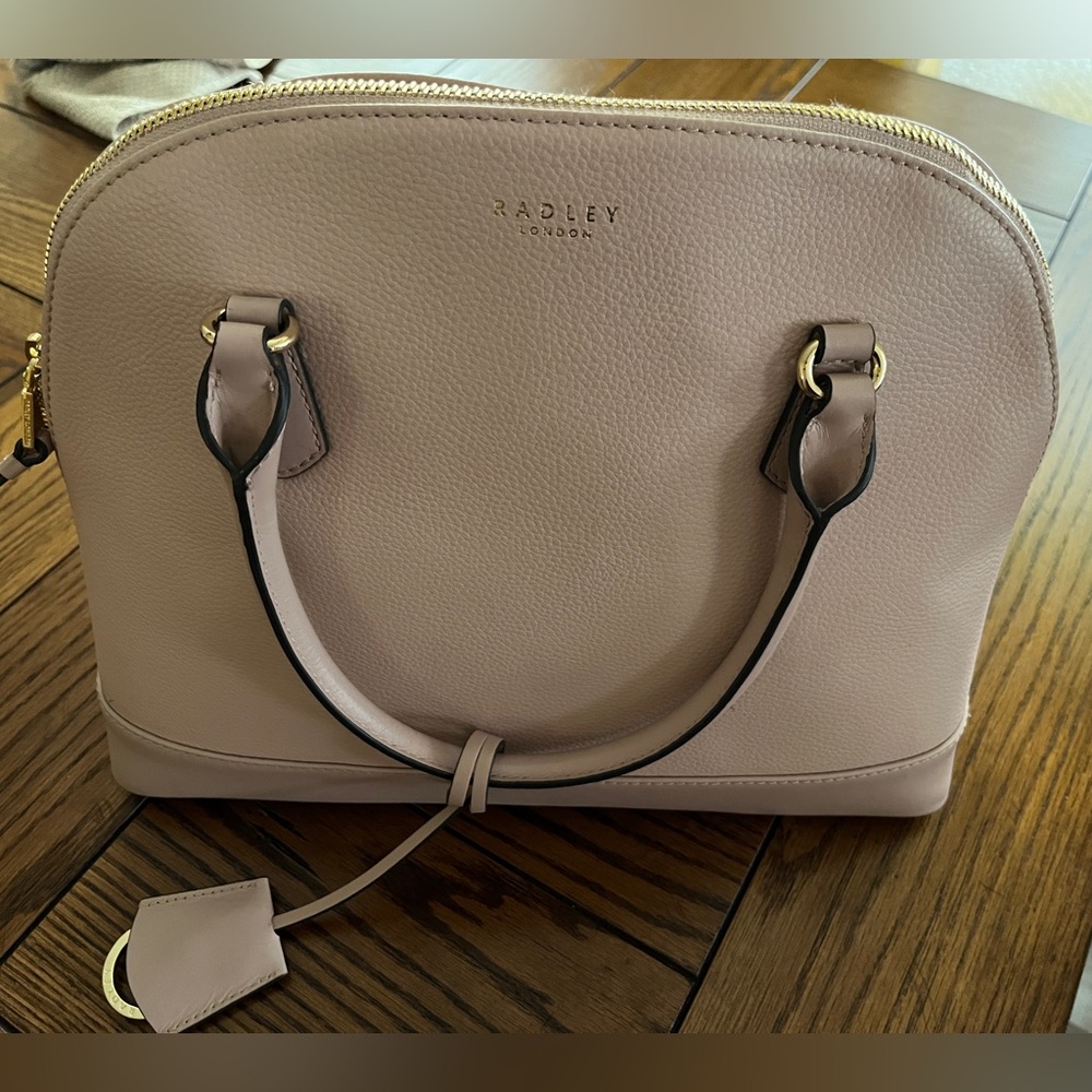 Blush pink bag